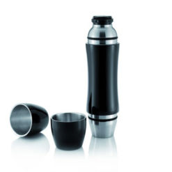 Isolierflasche mit 2 Bechern