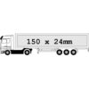 Mini MAN Truck Europa Sattelschlepper 38 t