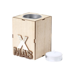 Weihnachtliche Duftkerze Werbegeschenk