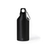Discount Werbeartikel - Trinkflasche recyceltes Aluminium 400 ml - schwarz