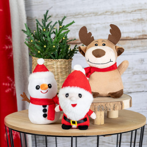 Werbegeschenk Kuscheltiere zu Weihnachten