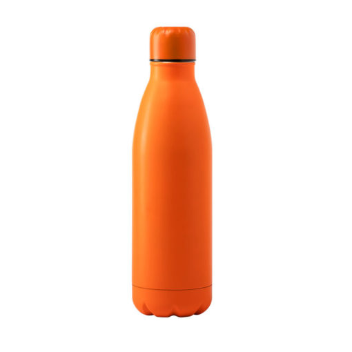 Edelstahl-Trinkflasche orange