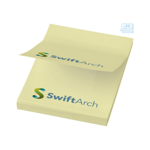 FSC Haftnotizen gelb 50 Blatt pro Block