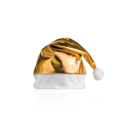 Weihnachtsmannmütze - Nikolausmütze - glänzend - in gold oder silber – Bild 3